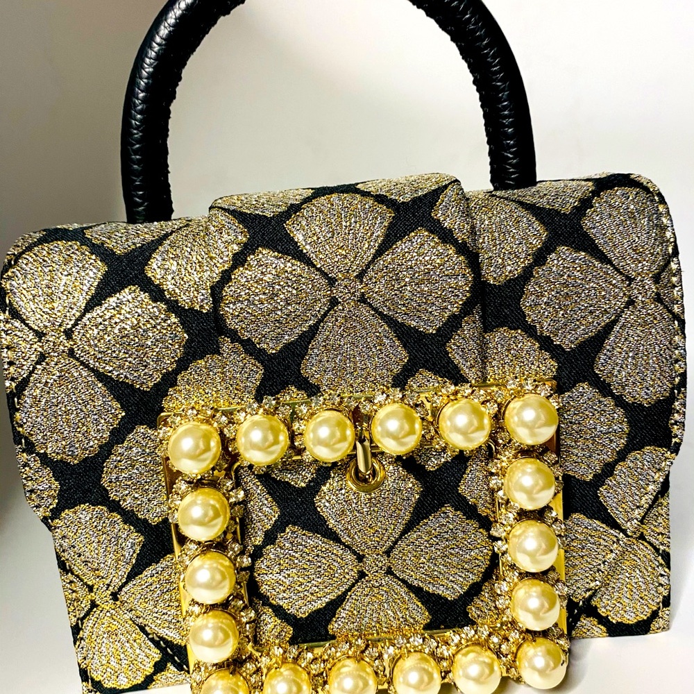 Kate spade leather faux Madison Avenue mini bag